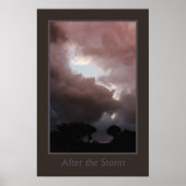 Poster After the Storm (Devant)