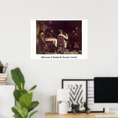 Poster Afternoon In Ornans By Gustave Courbet (Bureau à domicile)