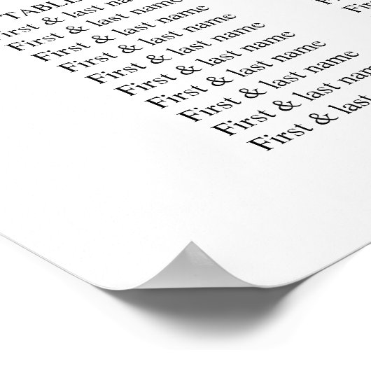 Poster Agate Blush & Gold Parties scintillant Mariage Sie (Coin)