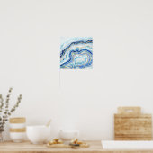 Poster Agate de cobalt II (Cuisine)