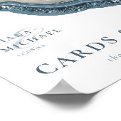 Poster Agate Geode Cartes de Parties scintillant et cadea (Coin)