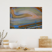 Poster Agate poli Opus 01 (Cuisine)