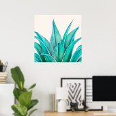 Poster Agave (Bureau à domicile)