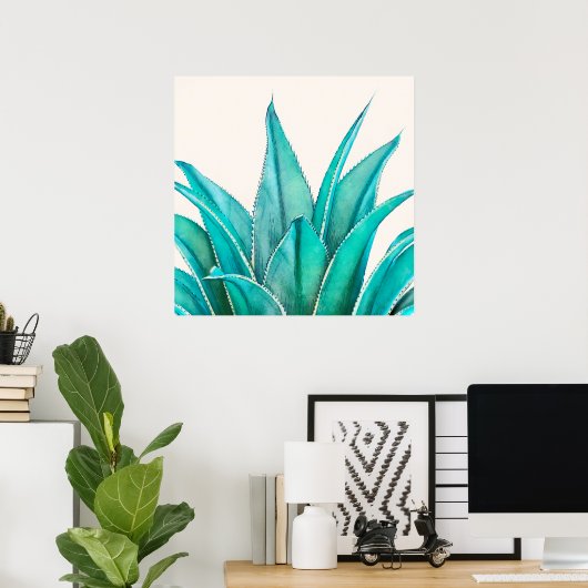 Poster Agave (Bureau à domicile)