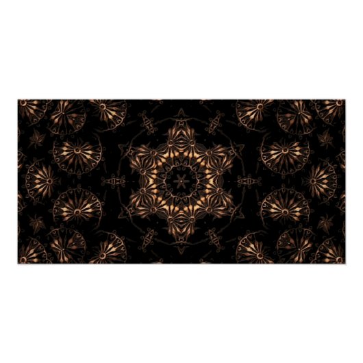 Poster Âge de bronze Mandala (Devant)