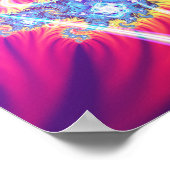 Poster Âge de l'art fractal Atom par bbqchaussures (Coin)