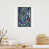 Poster Age d'or du jazz (Cuisine)