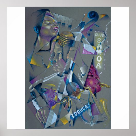 Poster Age d'or du jazz (Devant)