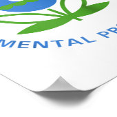 Poster Agence de Protection de l'environnement Environnem (Coin)