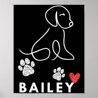 Poster Agence Nasogouvernementale de Bailey Chienl Plgouv