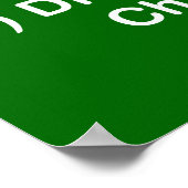 Poster Agenda d'aujourd'hui : Chaos (Coin)