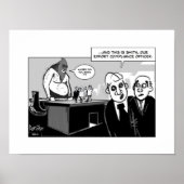 Poster Agent de conformité à l'exportation (Devant)