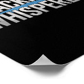 Poster Agent de police de Crackhead Whisperer (Coin)