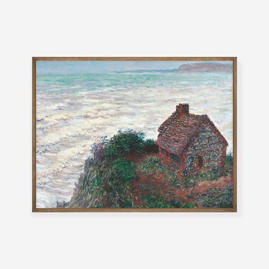 Poster Agent des douanes de Claude Monet House Varengevil
