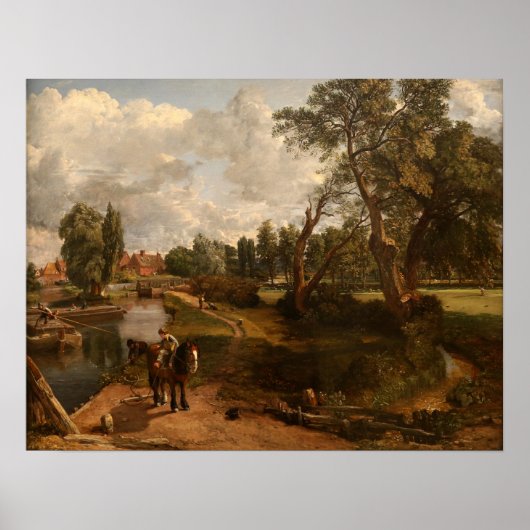 Poster Agent - Flatford Mill 1816 (Devant)