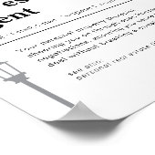 Poster Agent Immobilier Drôle Définition Décor Mur (Coin)