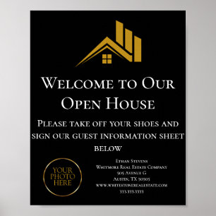 Poster Agent immobilier Entreprise de maison