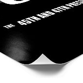 Poster Agent President Donald Trump Inauguration Day 47 (Coin)