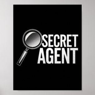 Poster Agent Secret - Agent Secret Costume Inspecteur Spy