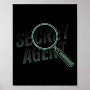 Poster Agent Secret - Agent Secret Costume Inspecteur Spy