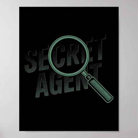 Poster Agent Secret - Agent Secret Costume Inspecteur Spy (Devant)