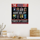 POSTER AGENTE FILLE ESPIONNE (Cuisine)