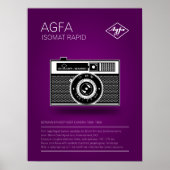Poster Agfa Isomat Rapid (Devant)