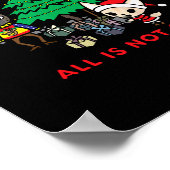 Poster aggretsuko tout n'est pas calme noël t- (Coin)