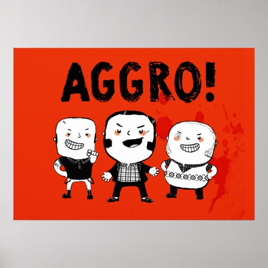Poster AGGRO Boys n'a pas peur ! (Devant)