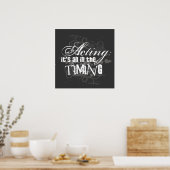 Poster Agir - Tout Dans Le Moment (Cuisine)