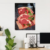 Poster Agneau au chili (Bureau à domicile)
