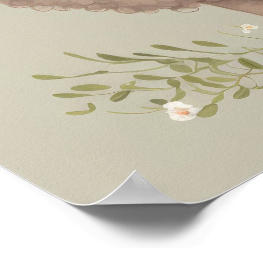 Poster Agneau bébé (Coin)