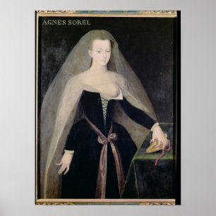 Poster Agnes Sorel Favourite of Charles VII