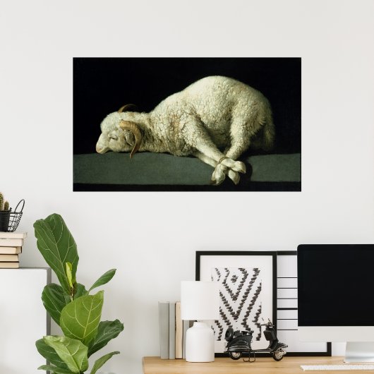 Poster Agnus Dei, c.1635-40 (Bureau à domicile)