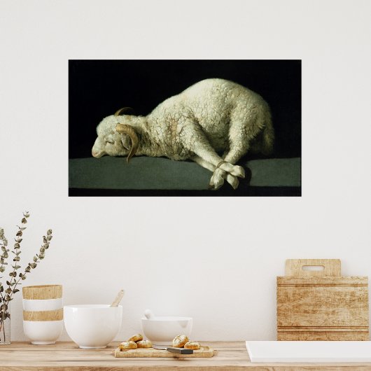 Poster Agnus Dei, c.1635-40 (Cuisine)