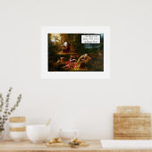 Poster Agony in the garden (Cuisine)