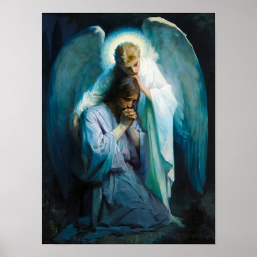 Poster Agony in the Garden, 1898 par Frans Schwartz (Devant)