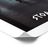 Poster Agora antique d'Athènes, Grèce. Stoa d'Attalos (Coin)