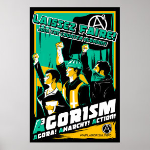 Poster Agorism Propaganda