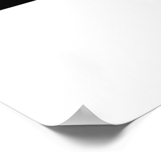 Poster Agorisme Anarchie Action Black Drapeau (Coin)