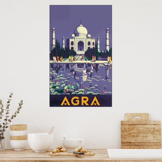 Poster Agra, Vintage (Cuisine)