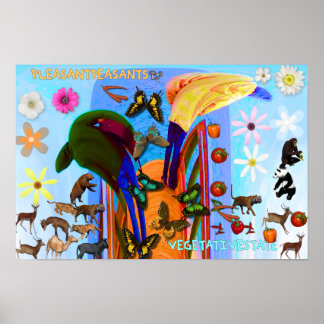 POSTER AGRÉABLE PAYSAGE ALBUM COVER