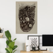 Poster Agression psychologique (Bureau à domicile)