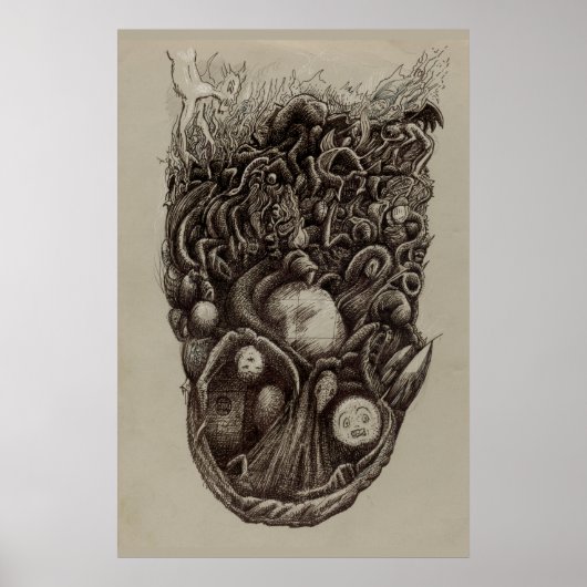 Poster Agression psychologique (Devant)