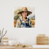 Poster Agricole - Art d'archives (Cuisine)