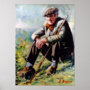 Poster Agriculteur/Labrego/Farmer