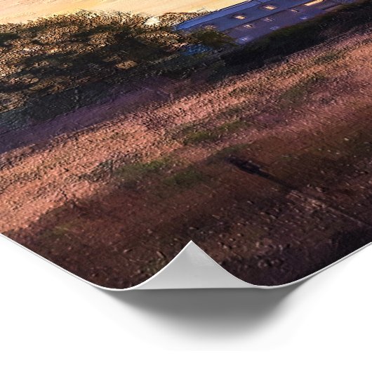 Poster Agriculteurs Matin Painterly (Coin)