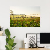 Poster Agriculture Brésil (Bureau à domicile)