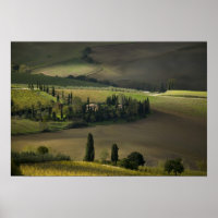 Agritourisme autour de Montepulciano, Toscane, Ita
