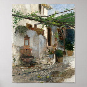 Poster Agritourisme du sud de l'Espagne Hugo Birger